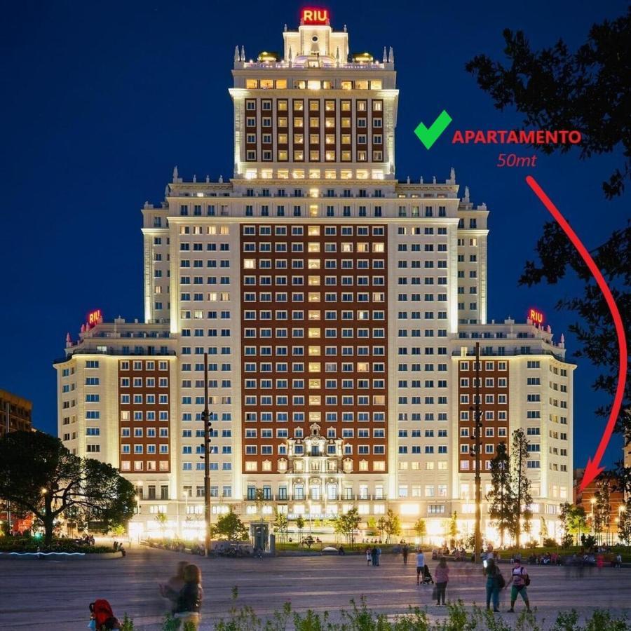 Centrico Plaza Espana - Gran Via Madrid Exterior foto